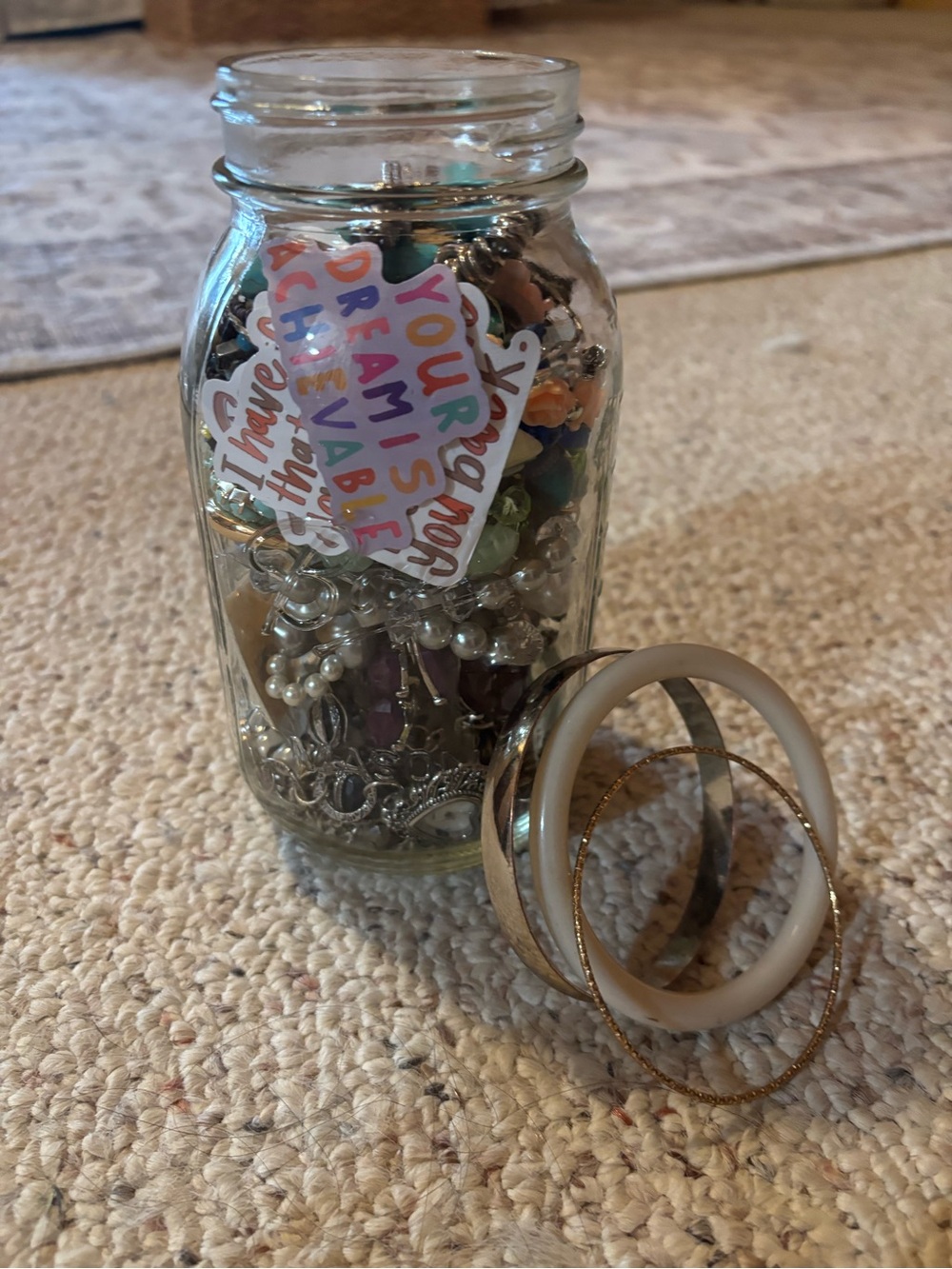 Random pull mystery jewelry jar! All wearable, nothing broken!